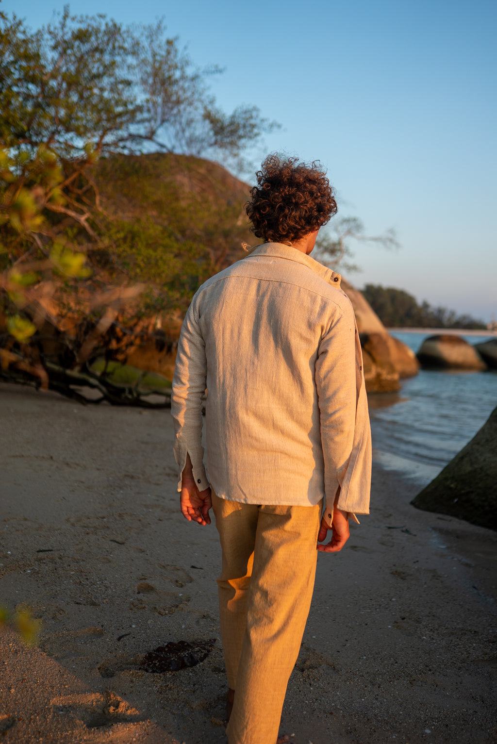 Classic Full Sleeve Shirt - Hemp - Natural White