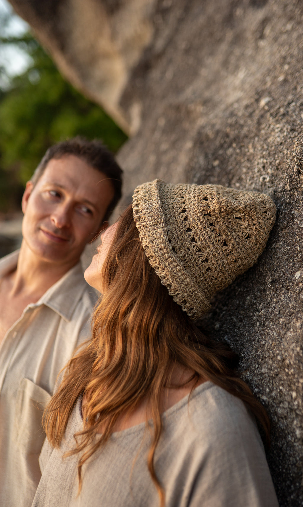 Sun Hat -  Handwoven - Pure Hemp