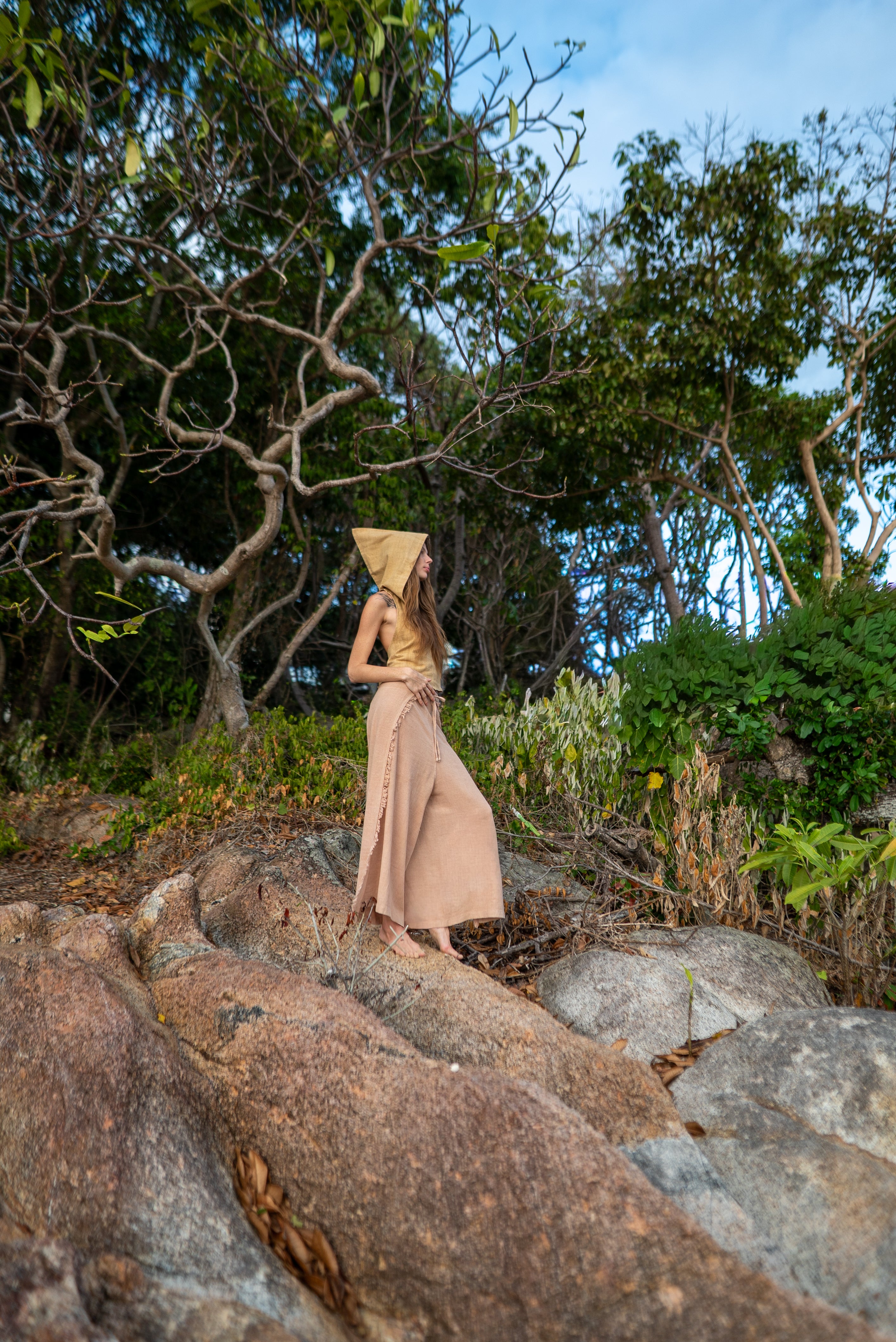 Forest Hoodie - Hemp-Cotton - Barberry Bark