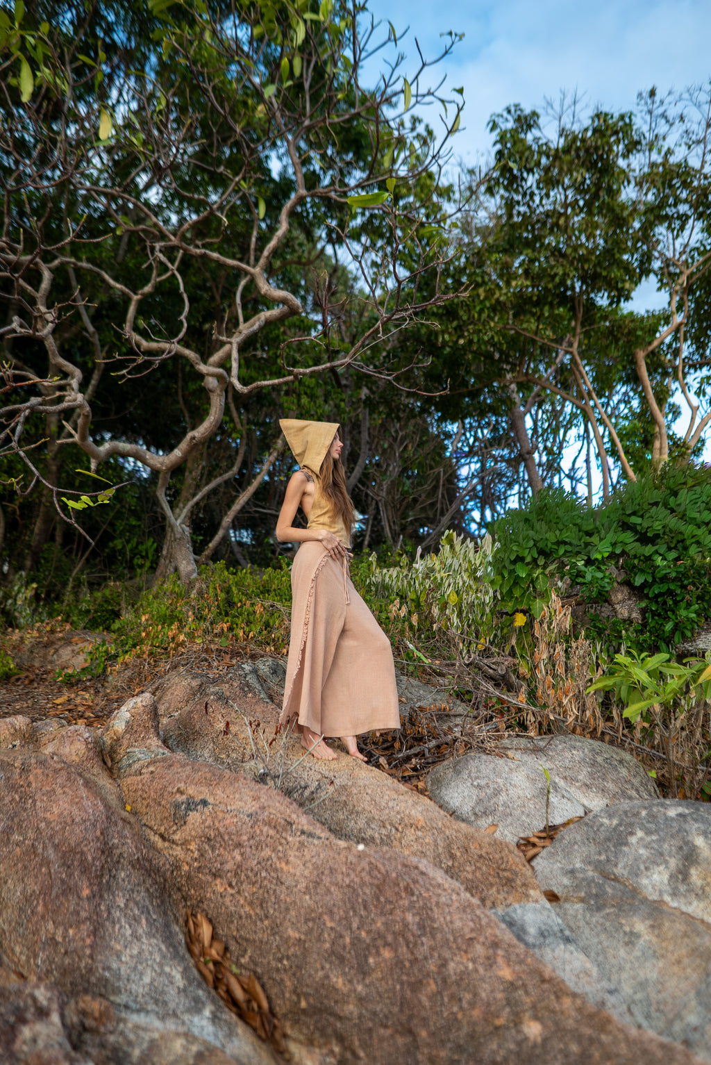 Forest Hoodie - Hemp-Cotton - Barberry Bark